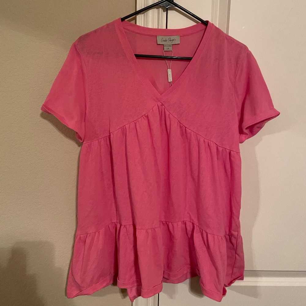 Charlie Paige Women's Pink Top NWT